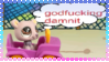 littlest pet shop saying god fucking damnit